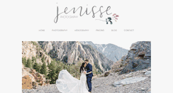 Desktop Screenshot of jenisse.com